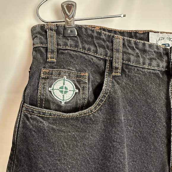 Sold-Cash Only Denim Company Cutoff Jean Jorts - Picture 3 of 10